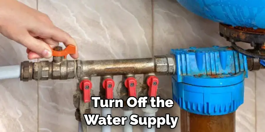 Turn Off the Water Supply 