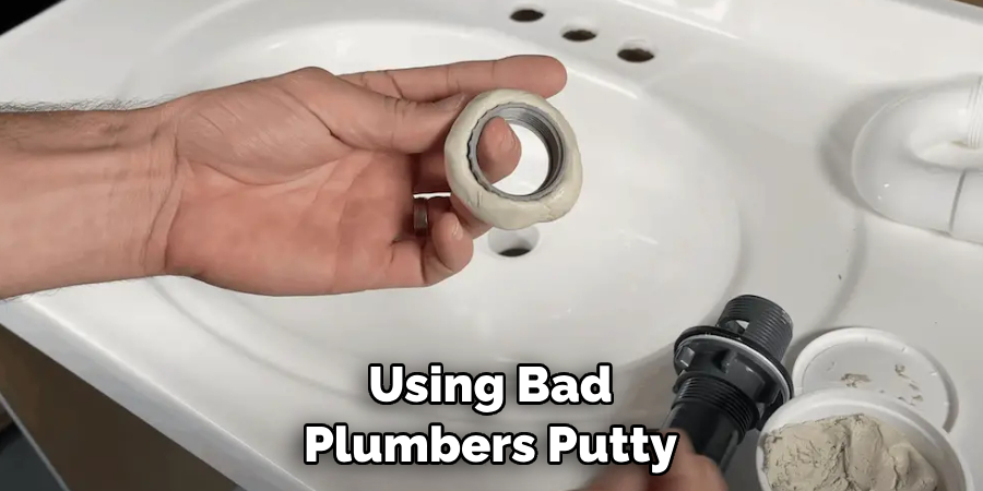 Using Bad Plumbers Putty