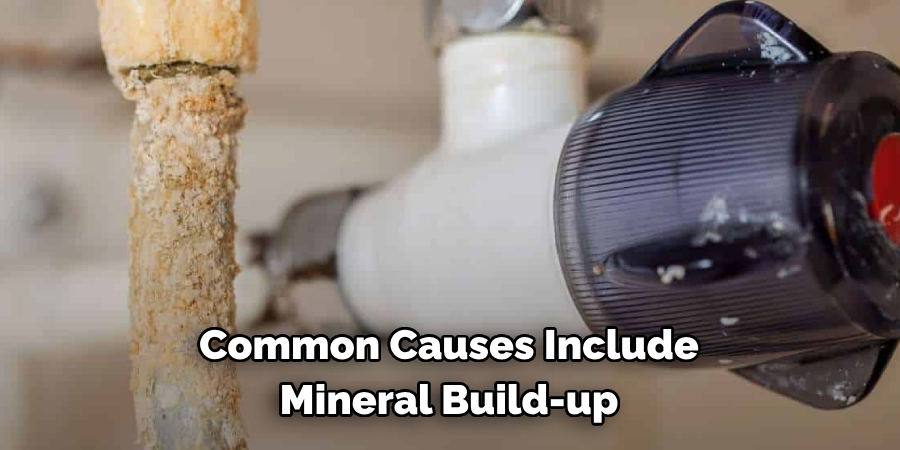Common Causes Include Mineral Build-up