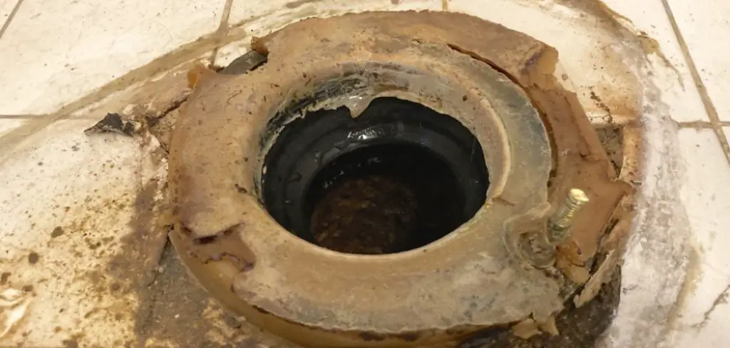 How to Repair a Toilet Flange