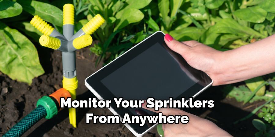Monitor Your Sprinklers From Anywhere