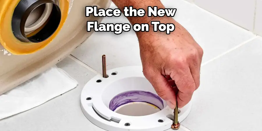 Place the New Flange on Top