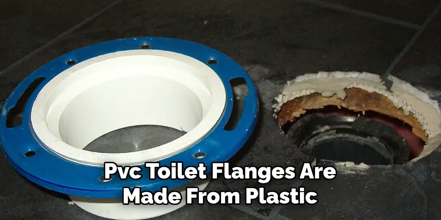 Pvc Toilet Flanges Are Made From Plastic