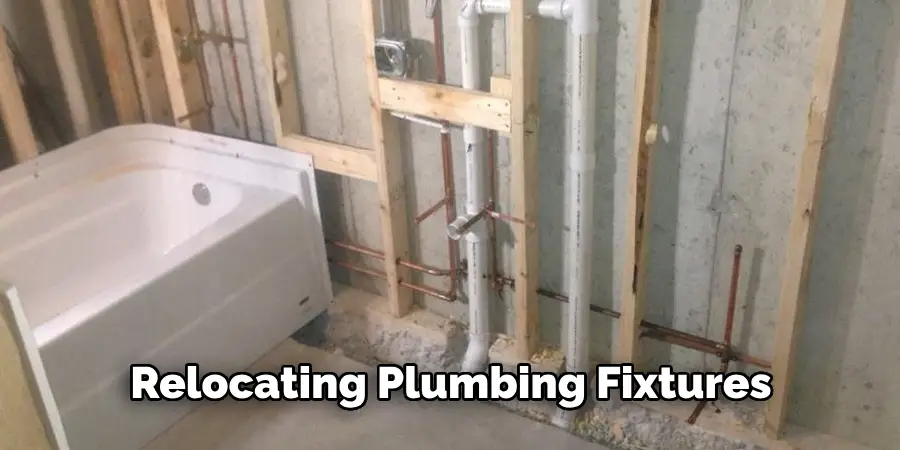 Relocating Plumbing Fixtures