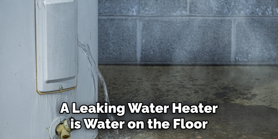 A Leaking Water Heater is Water on the Floor