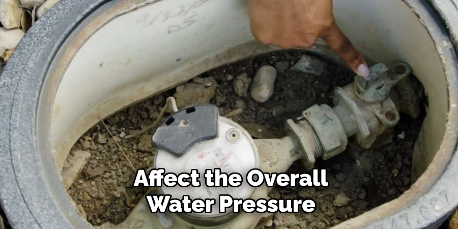 Affect the Overall Water Pressure