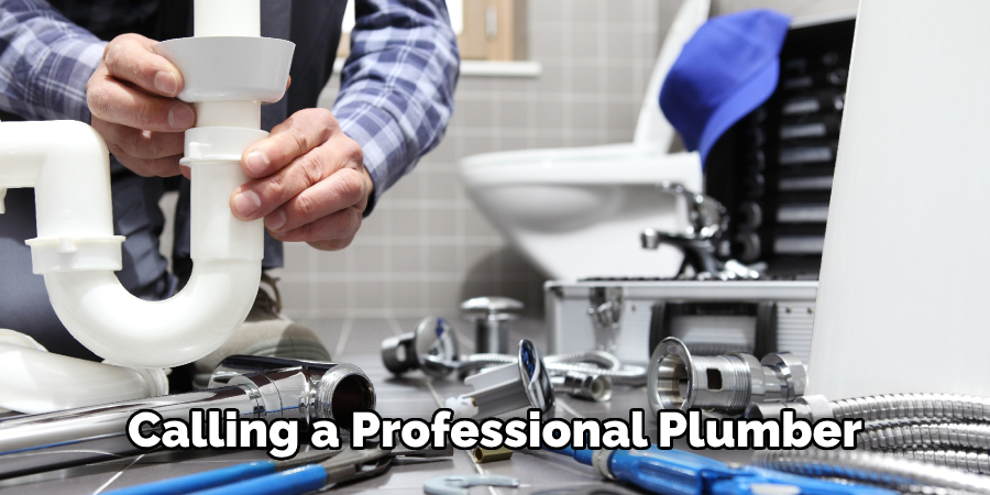 Calling a Professional Plumber