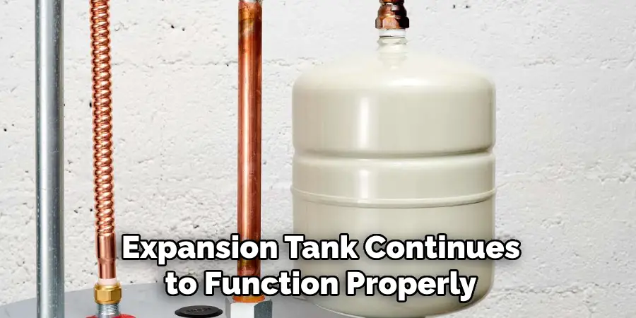 Expansion Tank Continues to Function Properly