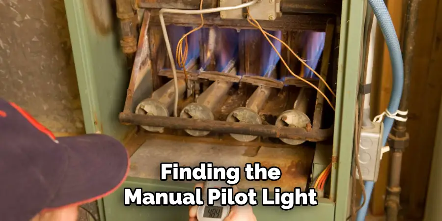 Finding the Manual Pilot Light