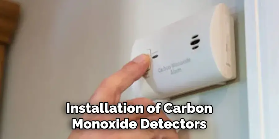 Installation of Carbon Monoxide Detectors