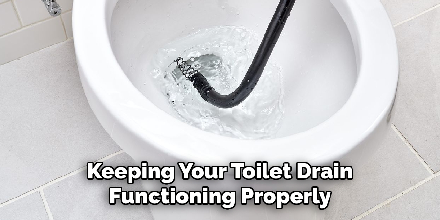 Keeping Your Toilet Drain Functioning Properly