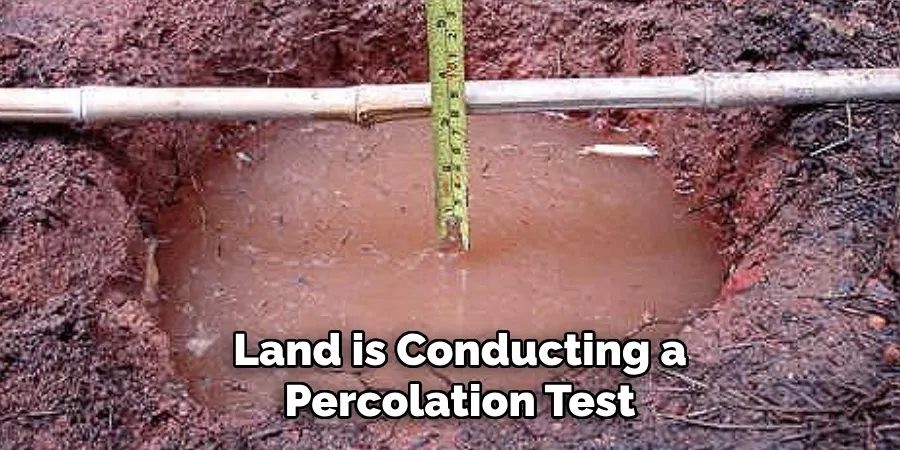 Land is Conducting a Percolation Test