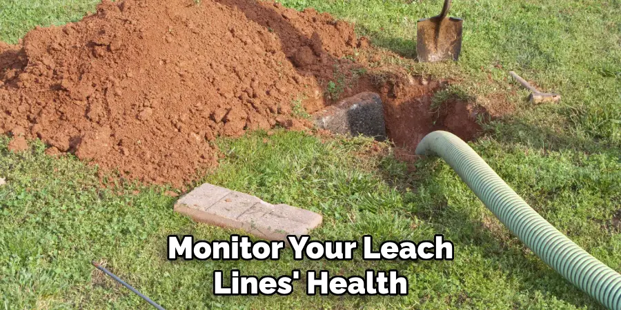 Monitor Your Leach Lines' Health