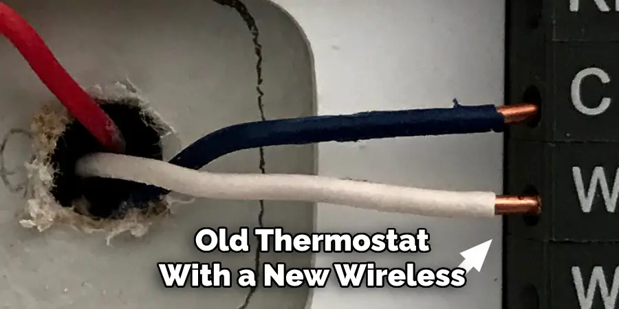 Old Thermostat With a New Wireless