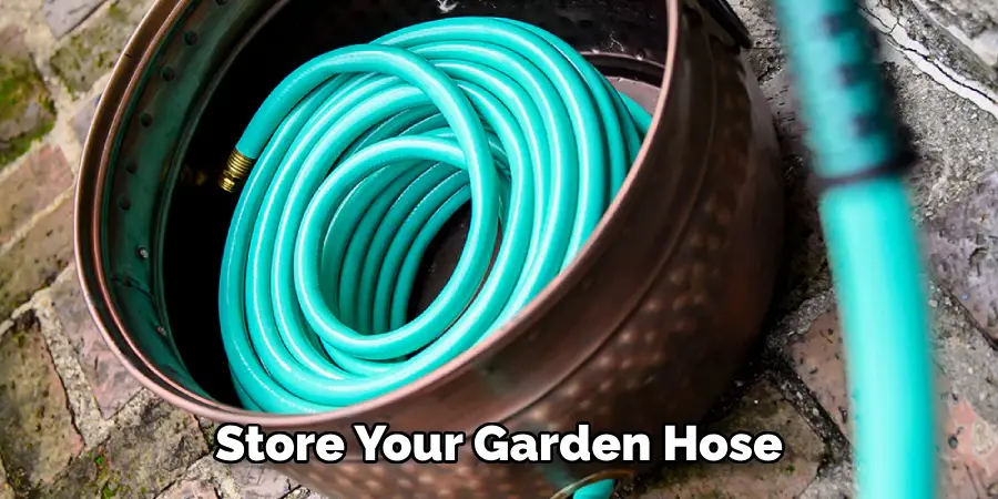 Store Your Garden Hose 