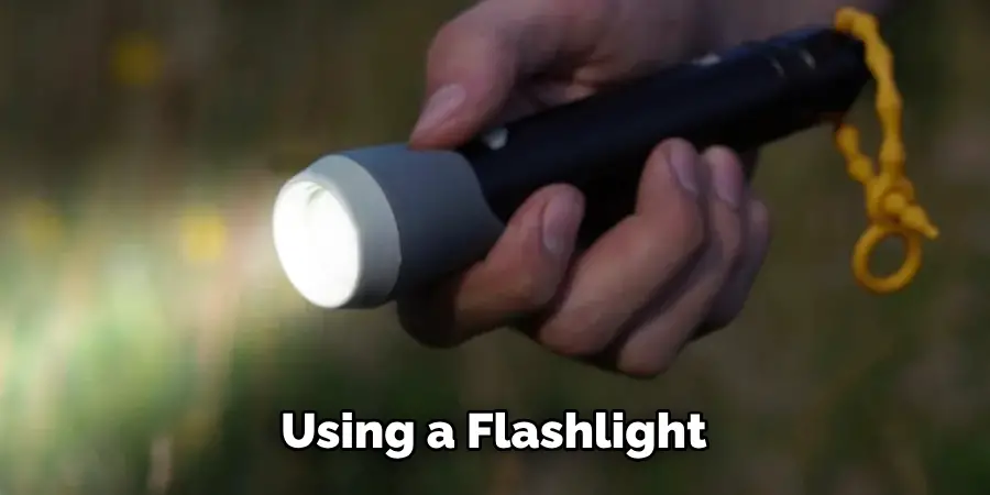 Using a Flashlight