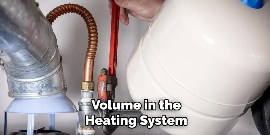 Volume in the Heating System