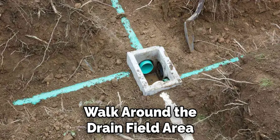 Walk Around the Drain Field Area