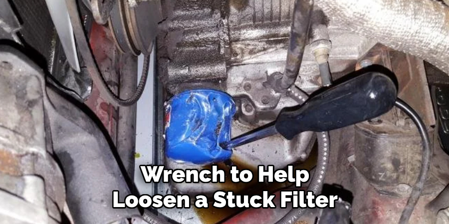 Wrench to Help Loosen a Stuck Filter