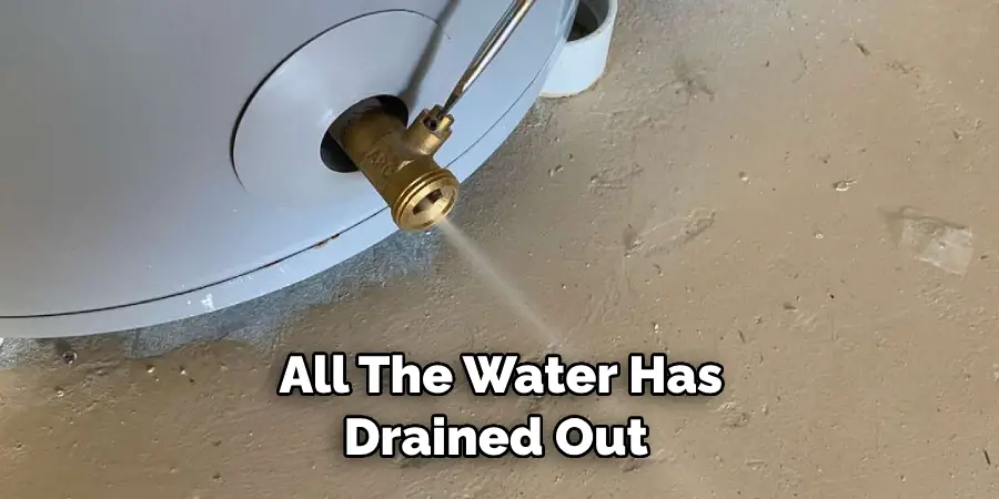 All the Water Has Drained Out