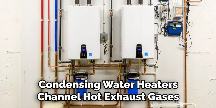 Condensing Water Heaters Channel Hot Exhaust Gases