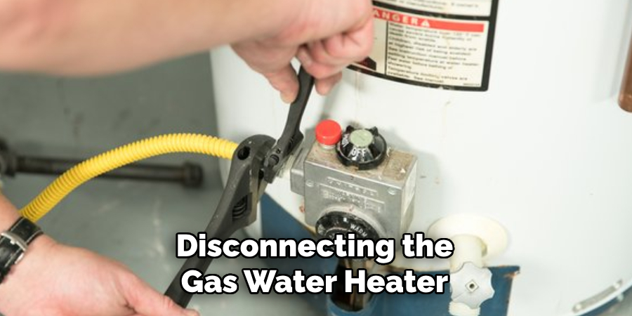 Disconnecting the Gas Water Heater