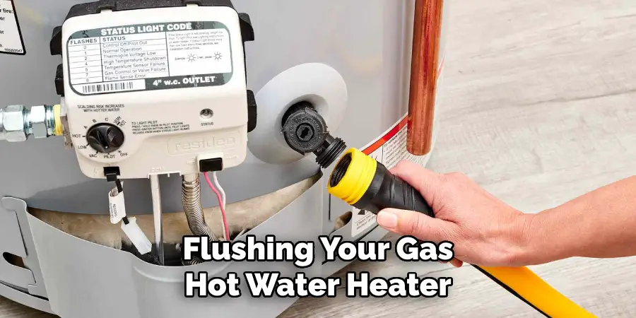 Flushing Your Gas Hot Water Heater