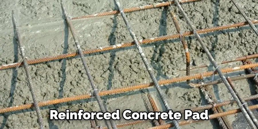 Reinforced Concrete Pad