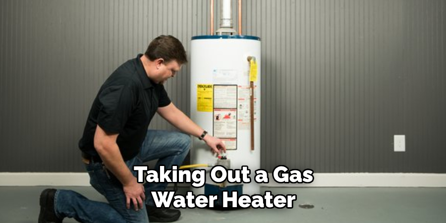 Taking Out a Gas Water Heater