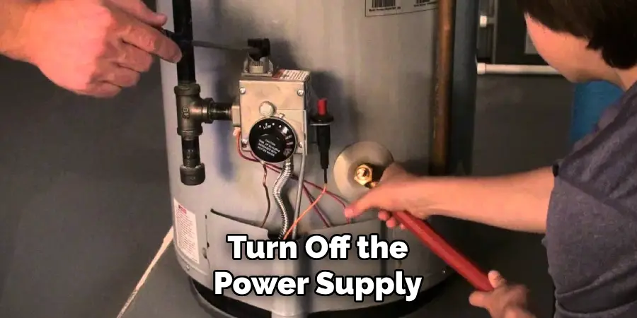 Turn Off the Power Supply