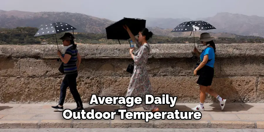 Average Daily Outdoor Temperature