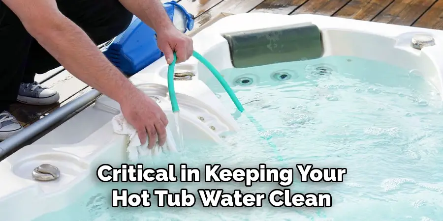 Critical in Keeping Your
Hot Tub Water Clean