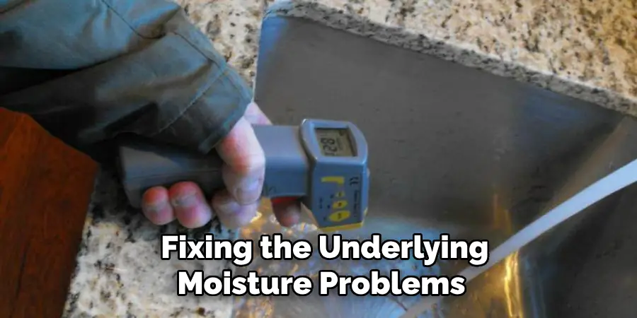 Fixing the Underlying
Moisture Problems