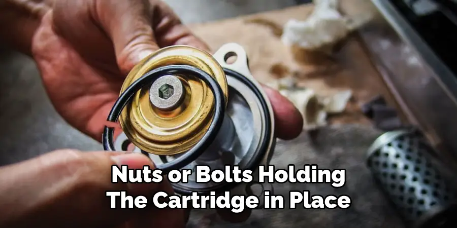 Nuts or Bolts Holding
The Cartridge in Place