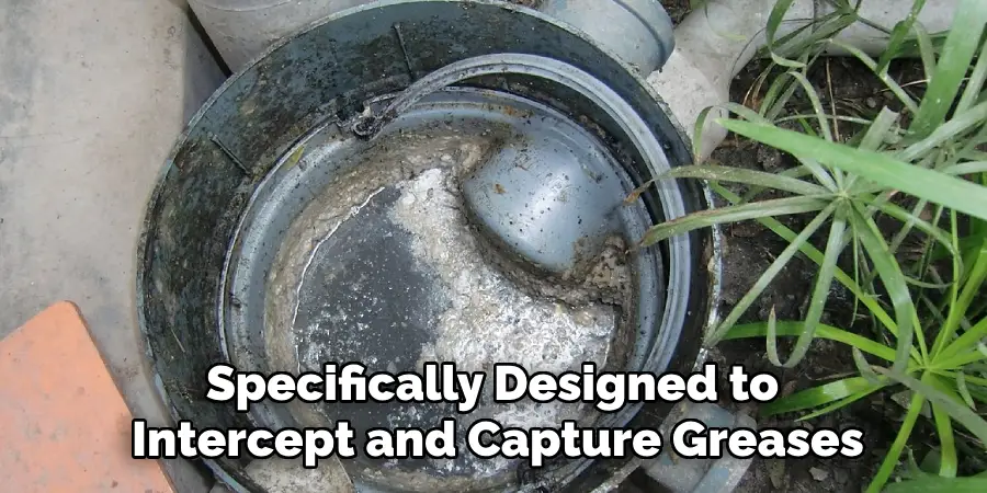 Specifically Designed to 
Intercept and Capture Greases