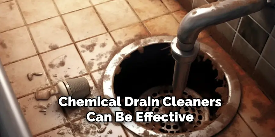 Chemical Drain Cleaners
Can Be Effective