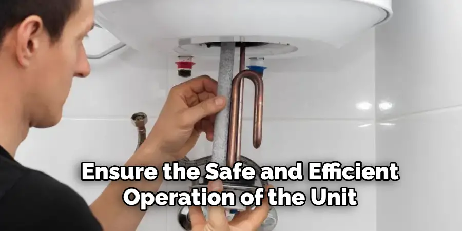 Ensure the Safe and Efficient
Operation of the Unit