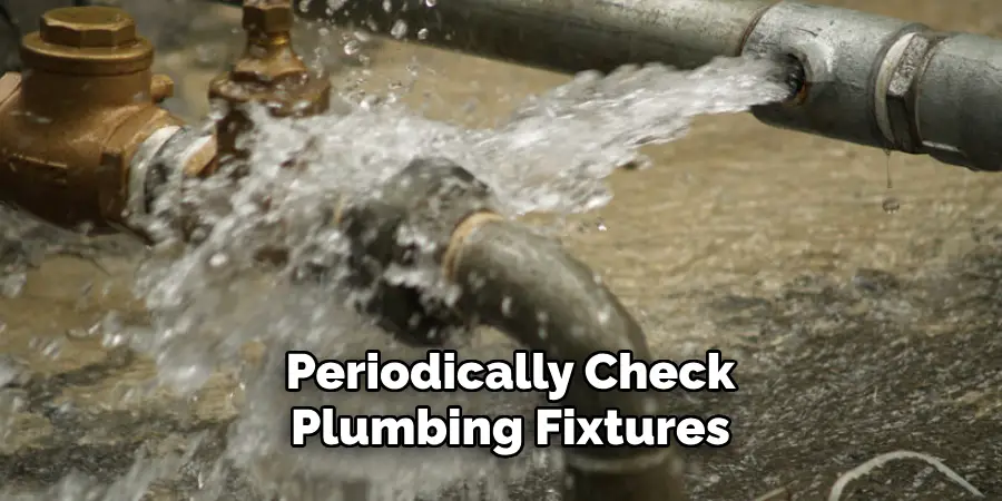 Periodically Check
Plumbing Fixtures