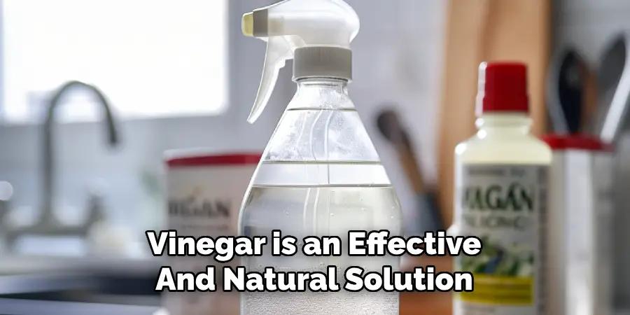 Vinegar is an Effective
And Natural Solution