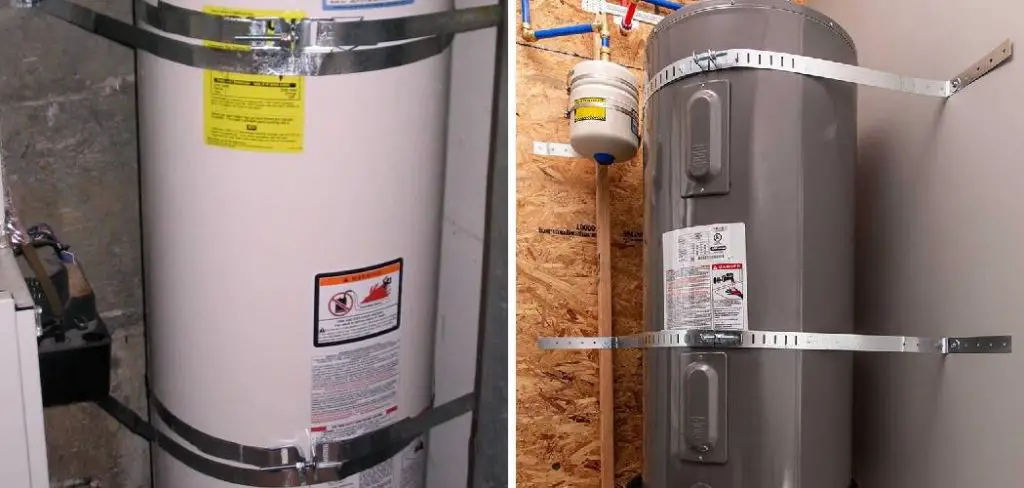 How to Strap a Water Heater