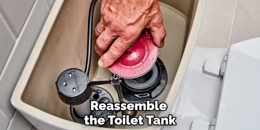 Reassemble the Toilet Tank