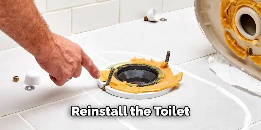 Reinstall the Toilet