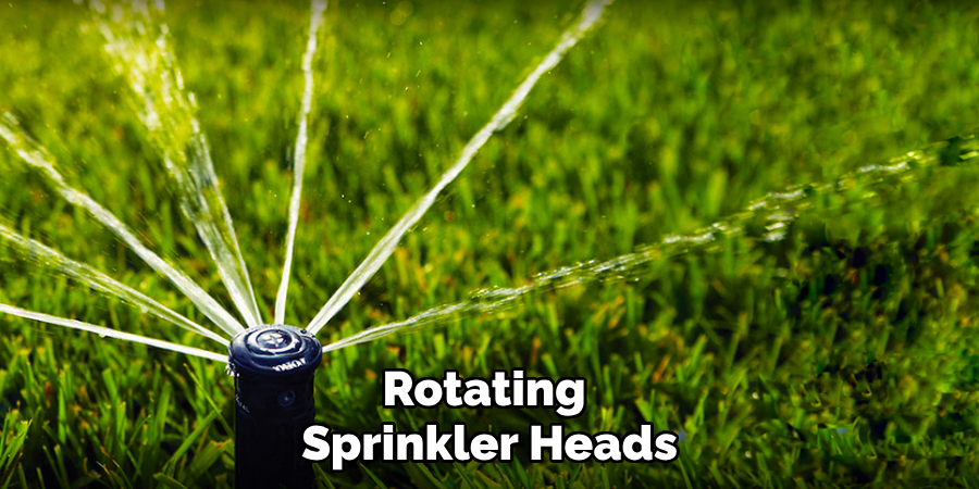 Rotating Sprinkler Heads