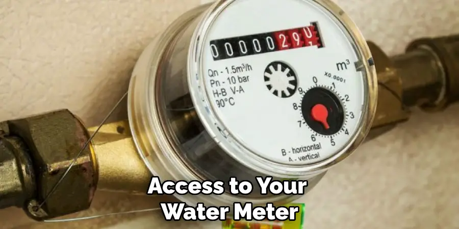 Access to Your Water Meter