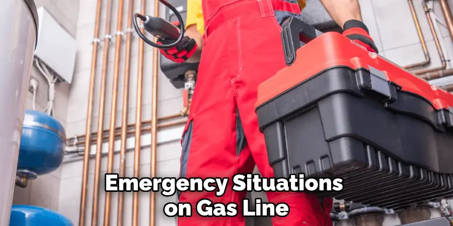 Emergency Situations on Gas Line