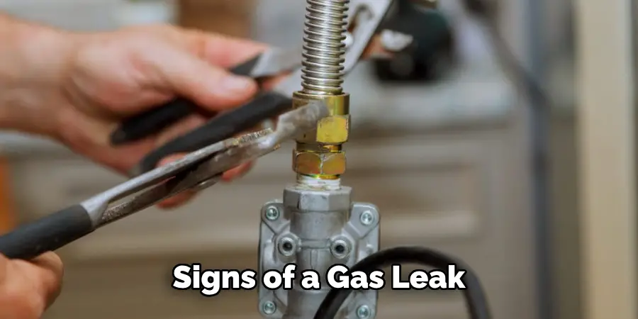 Signs of a Gas Leak