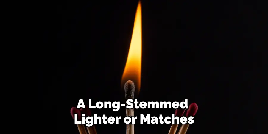 A Long-Stemmed Lighter or Matches