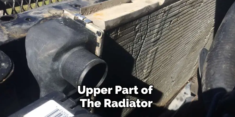 Upper Part of the Radiator