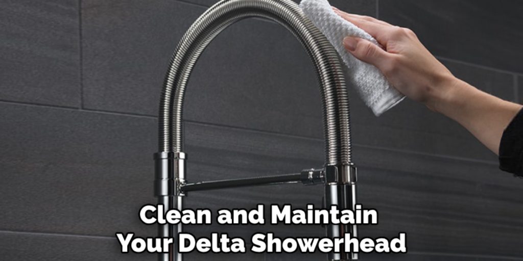 Clean and Maintain 
Your Delta Showerhead