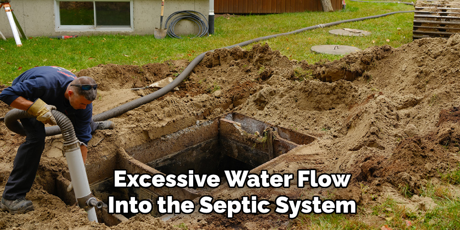 Excessive Water Flow
Into the Septic System